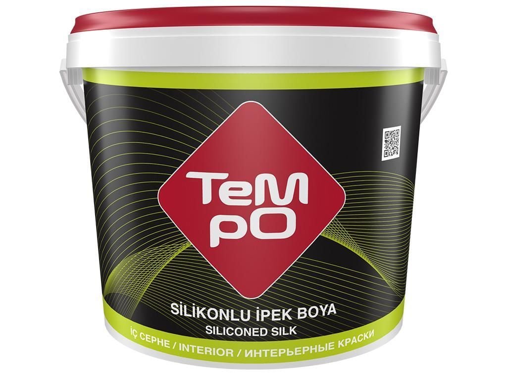 Tempo Silikonlu İpek Boya İç Cephe Boyası 15 Lt