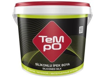 Tempo Silikonlu İpek Boya İç Cephe Boyası 15 Lt