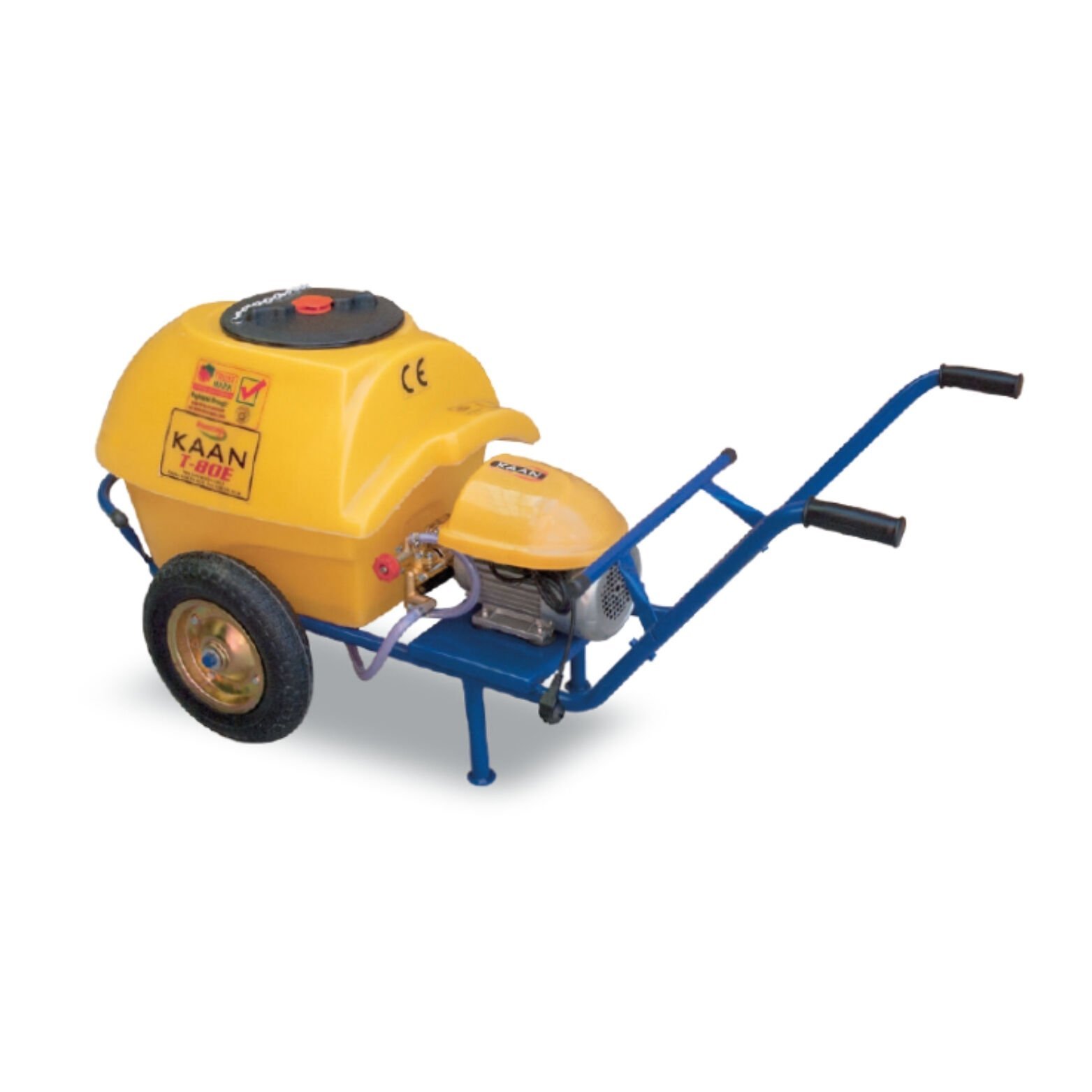 Kaan T-80E Elektrikli Arabalı İlaçlama Makinası 80 Lt