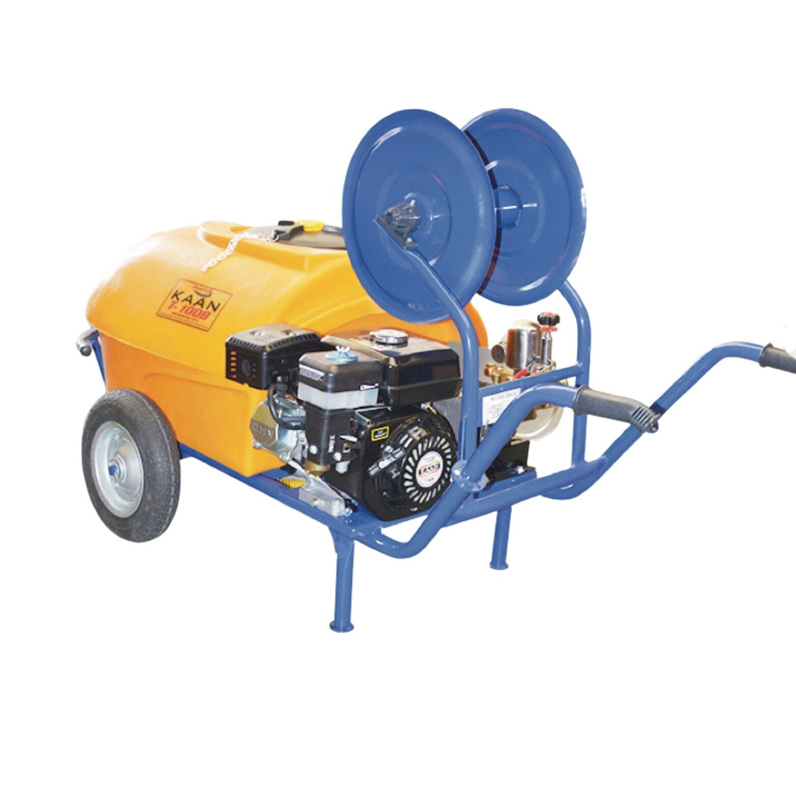 Kaan T-100B Benzinli Arabalı İlaçlama Makinası 100 Lt