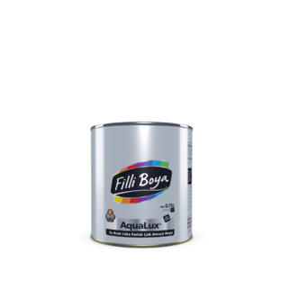 Filli Boya Aqualux Su Bazlı Lüks Parlak Çok Amaçlı Boya 0,75 Lt Andezit 25