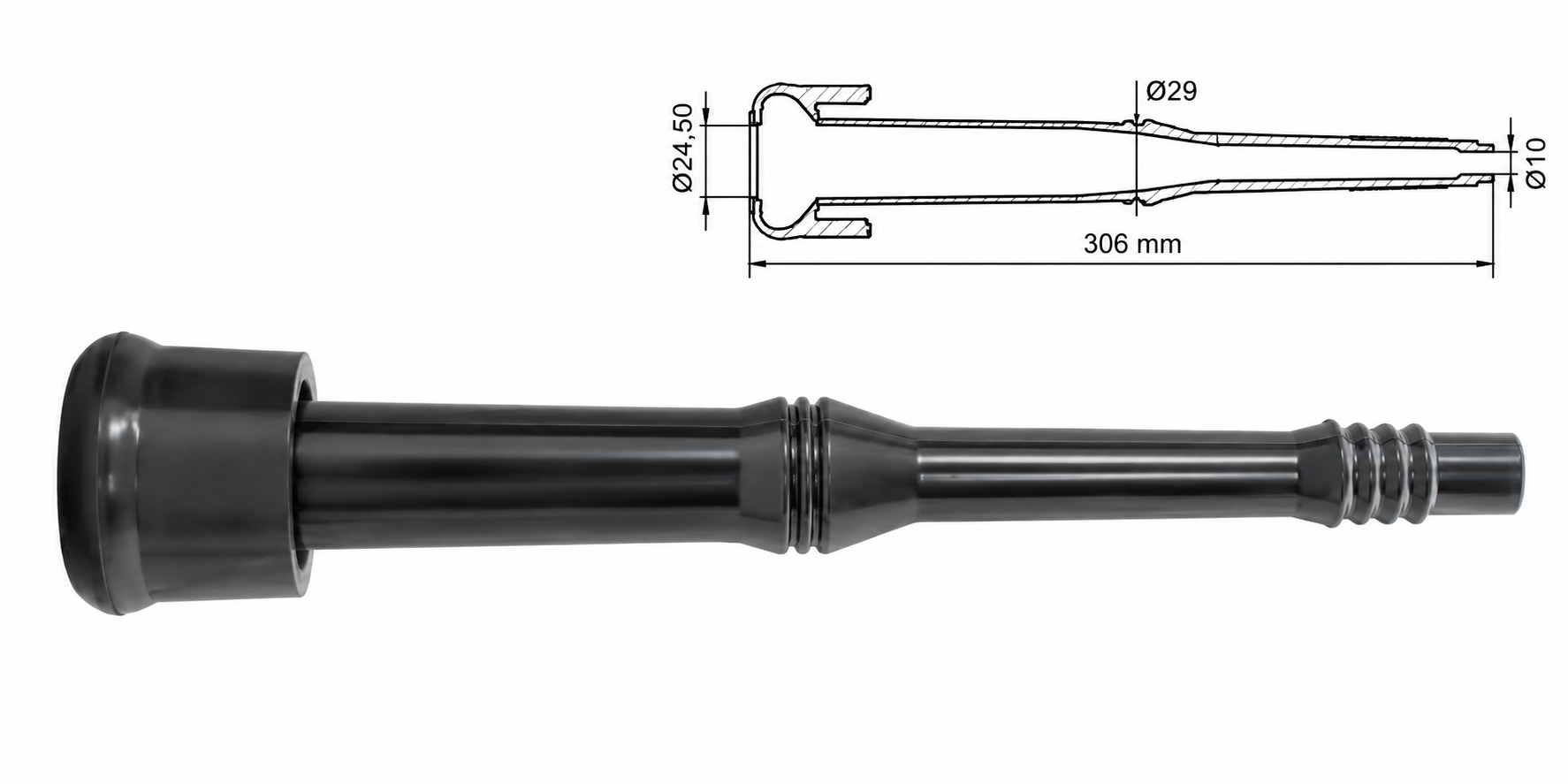 Bartech Meme Lastiği 5-K - Kauçuk (4 adet)