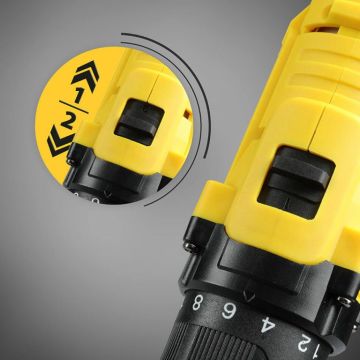 Rtrmax Rtm332 Akülü Matkap 12V/1,3A Li-İon Çift Akü