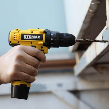 Rtrmax Rtm332 Akülü Matkap 12V/1,3A Li-İon Çift Akü