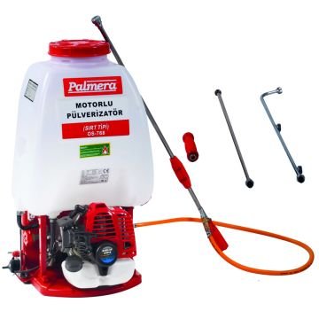Palmera OS-768 Benzinli Sırt İlaçlama Pompası 2 Hp 25 Lt