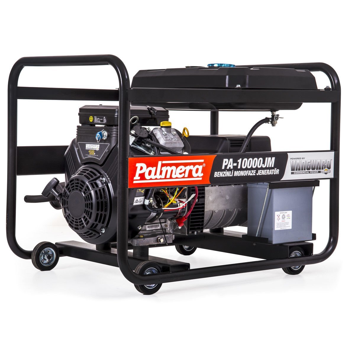 Palmera PA-10000JM Benzinli Jeneratör 12,5 Kva (Marşlı, Monofaze)
