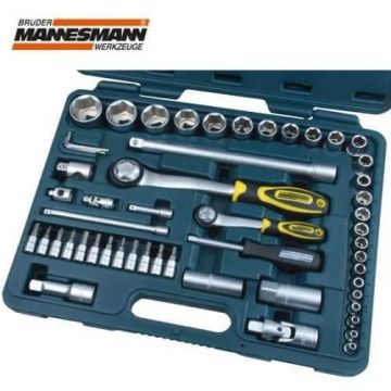 Mannesmann 29080 Lokma Takımı, Cr-V  (1/2'', 25 Parça) -  10 YIL Garantili