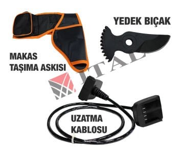 Hyundai LASERCUT-45XP Akülü Budama Makası 45mm
