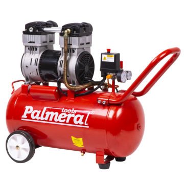 Palmera PA50LS Hava Kompresörü Yağsız Sessiz Tip 50 Lt