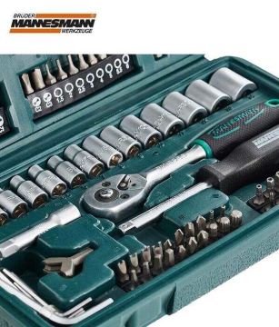 Mannesmann 29166 Lokma Anahtar Bits Uç Seti (130 Parça, 6.3 mm - 1/4'')