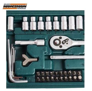Mannesmann 29166 Lokma Anahtar Bits Uç Seti (130 Parça, 6.3 mm - 1/4'')