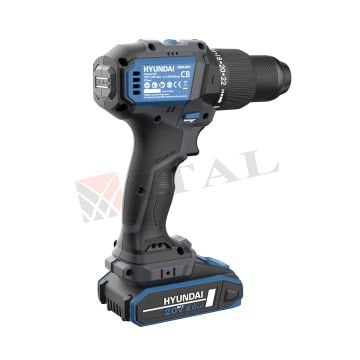Hyundai HD20X-60TT Akülü Darbeli Matkap 20V (1x2.0Ah Akülü)