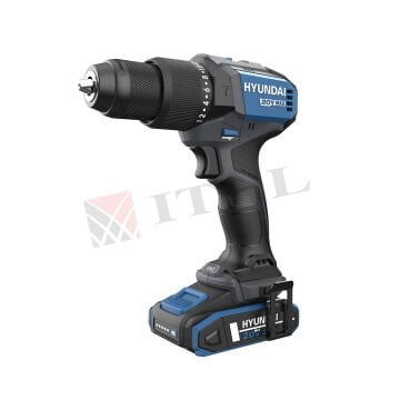 Hyundai HD20X-60TT Akülü Darbeli Matkap 20V (1x2.0Ah Akülü)