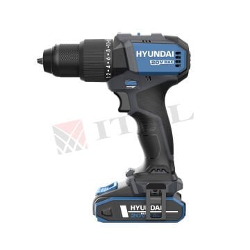 Hyundai HD20X-60TT Akülü Darbeli Matkap 20V (1x2.0Ah Akülü)