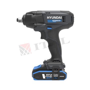 Hyundai IW20S-250T2T Akülü Darbeli Somun Sıkma 250Nm (2*2.0Ah Akülü)