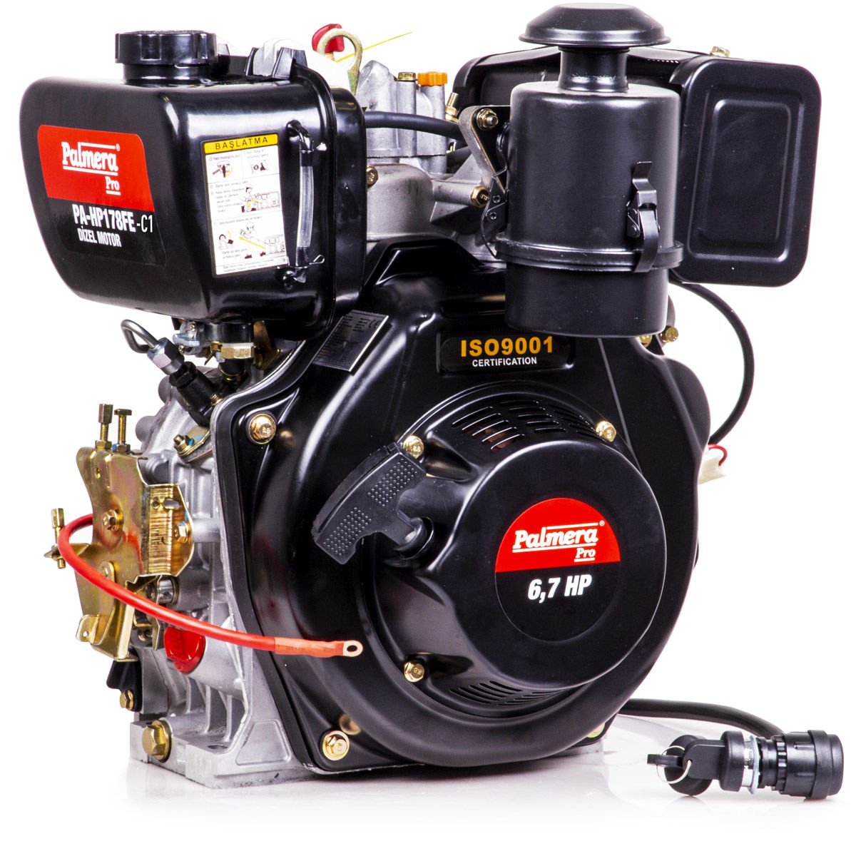Palmera PA-HP178FE-C1 Dizel Motor 6,7 Hp (Konik, Marşlı)
