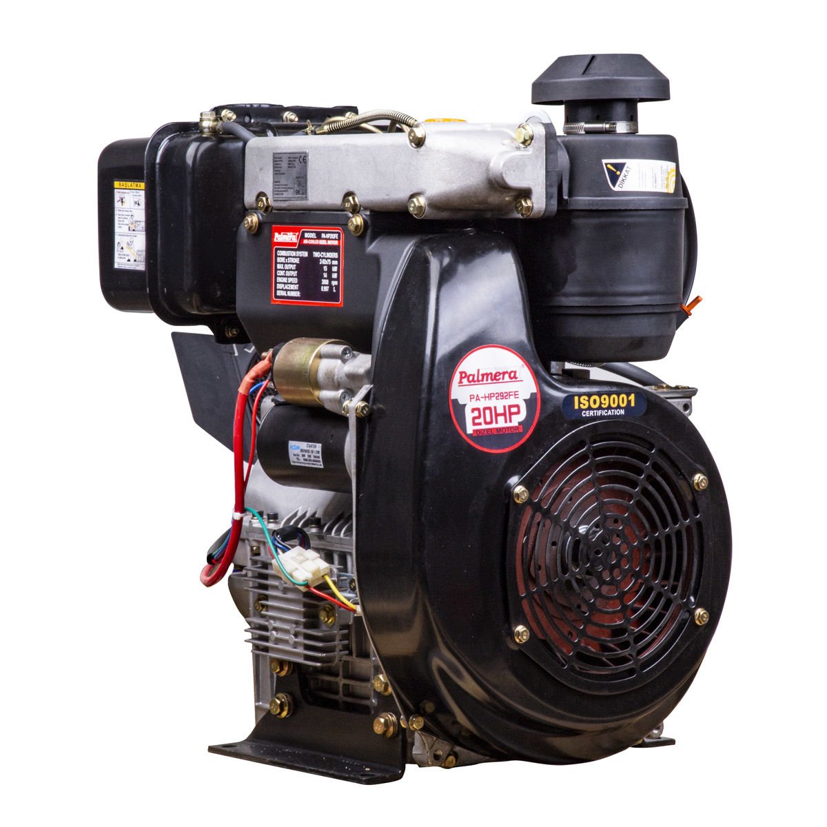 Palmera PA-HP292FE Dizel Motor 20 Hp (Kamalı, Marşlı)