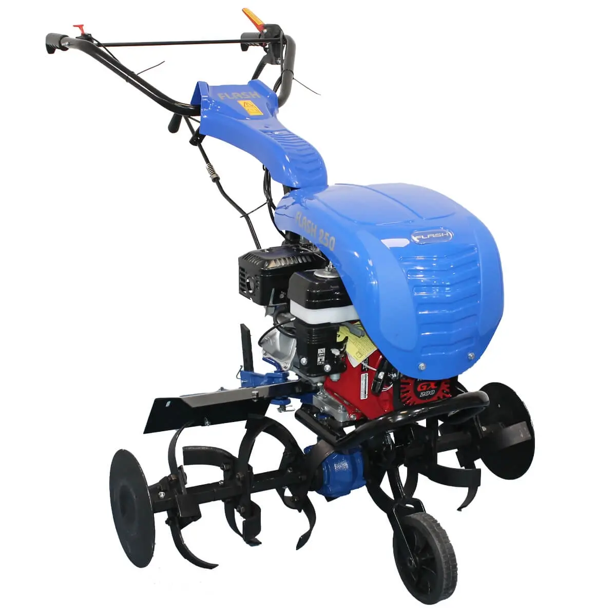 Flash 250 Benzinli Çapa Makinası, Honda GX200, 6,5 Hp, 2 İleri 1 Geri