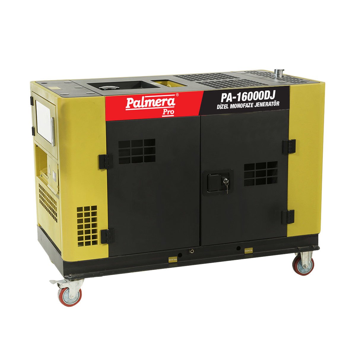 Palmera Pro PA-16000DJ Kabinli Dizel Jeneratör 15 Kva (Marşlı, Monofaze)