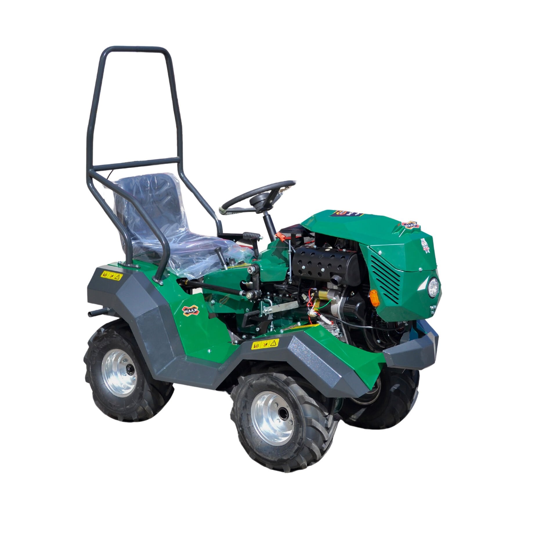 Kaan CP.26M Oturaklı Çapa Makinası Mini Traktör - 18 Hp, Marşlı, 4x4