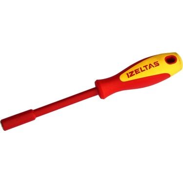 İzeltaş  1000V Süngüsü İzoleli Manyetık Bits Tutucu Tornavida  6.3X120 (4783196120)