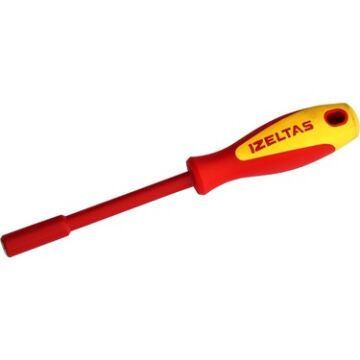 İzeltaş  1000V Süngüsü İzoleli Manyetık Bits Tutucu Tornavida  6.3X120 (4783196120)