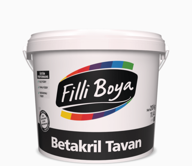 Filli Boya Betakril Tavan Boyası 17,5 Kg