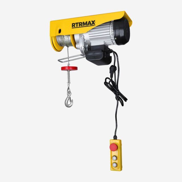 Rtrmax Rtm450 Elektrikli Vinç 1000W 250/500Kg  Bakır Sargı