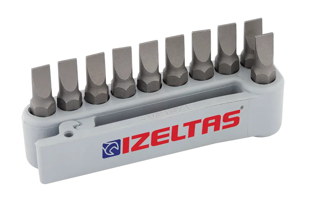 İzeltaş  Düz Bits Uç Set 0.8X5.5 (25 Mm) (4810000855)