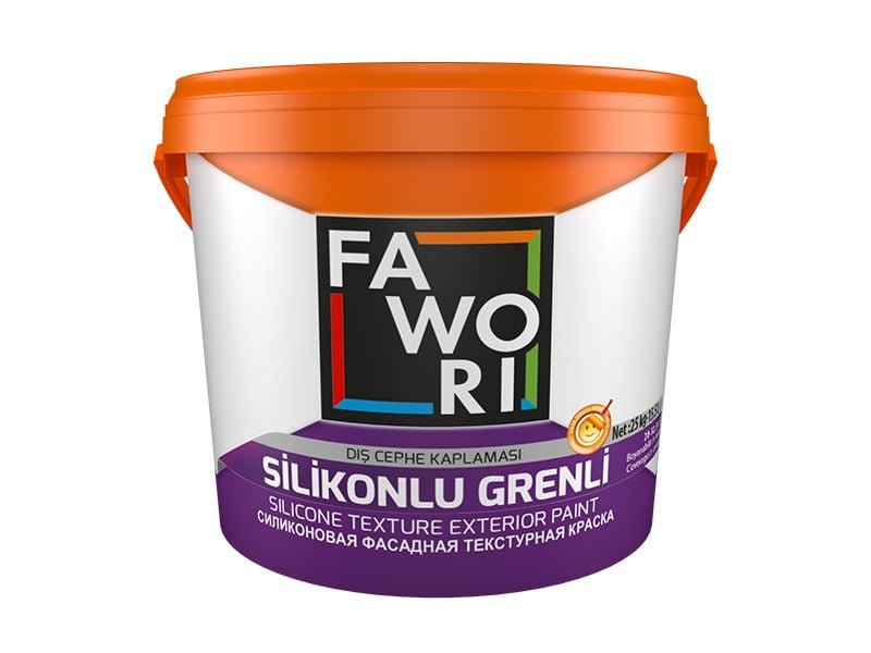 Fawori Silikonlu Grenli Kaplama 25 KG