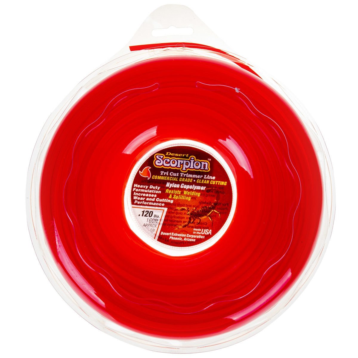 Desert Scorpion DX221360 Tırpan Misina 3.0Mm 48M Kırmızı 3 Köşe
