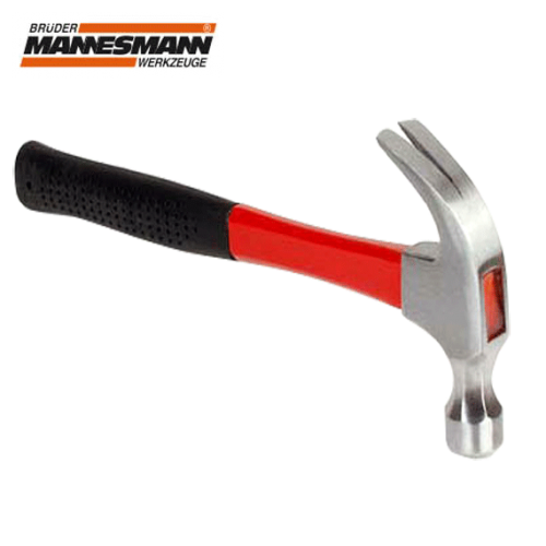 Mannesmann 718-16 Fiberglas Saplı Çatal Çekiç, 680gr