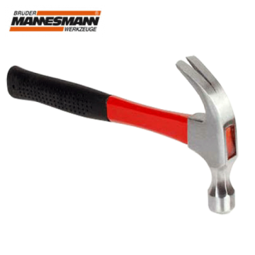 Mannesmann 718-16 Fiberglas Saplı Çatal Çekiç, 680gr