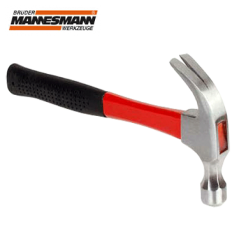 Mannesmann 718-16 Fiberglas Saplı Çatal Çekiç, 680gr