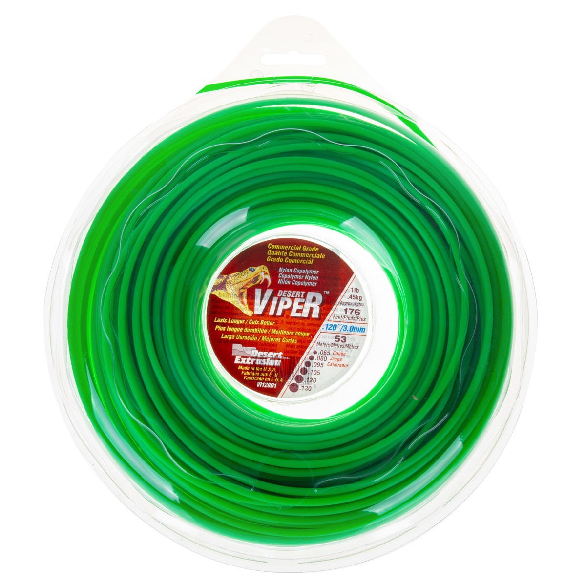 Desert Viper DX221304 Tırpan Misina 3.0Mm 53M Yeşil Yuvarlak