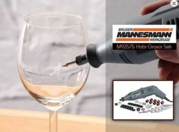 Mannesmann 92575 Gravür Hobi Seti, 50 Parça