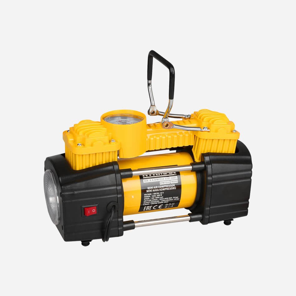 Rtrmax Rtm7214 Mini Hava Kompresörü Çift Piston