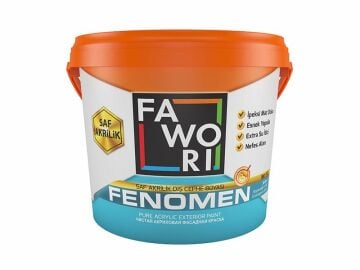 Fawori Fenomen Saf Akrilik İpek Mat Dış Cephe Boyası 2,5 Litre