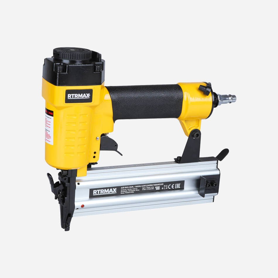Rtrmax Rtm0138 Havalı Çivi Çakma Tabancası 10-50Mm Çantalı