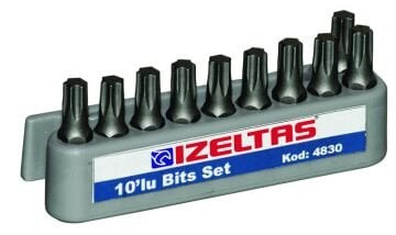 İzeltaş  Torx Bits Uç Set T 25 (25 Mm)  (4830000025)