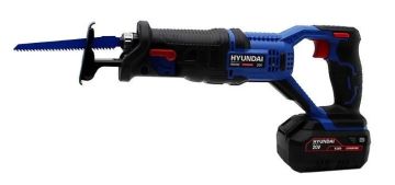 Hyundai HRS202 Akülü Tilki Kuyruğu Kılıç Testere 20V (1X4Ah Akülü)