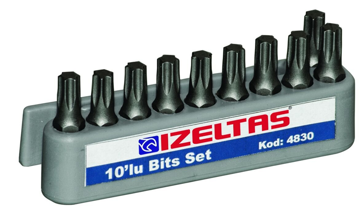 İzeltaş  Torx Bits Uç Set T 30 (25 Mm)  (4830000030)