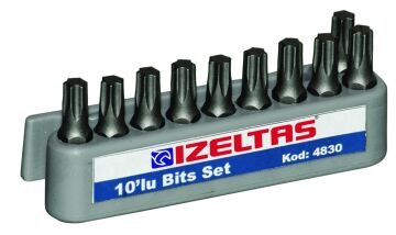 İzeltaş  Torx Bits Uç Set T 30 (25 Mm)  (4830000030)