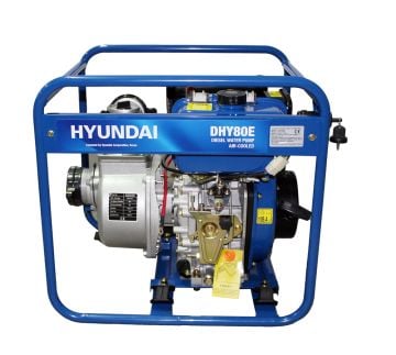 Hyundai DHY80E Dizel Marşlı Su Motoru 3''