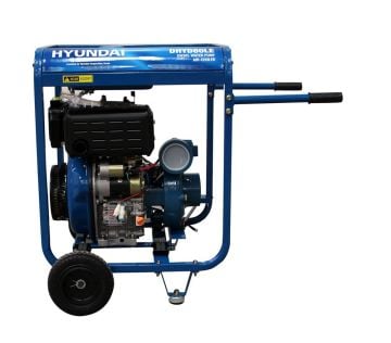 Hyundai DHYD80LE Dizel Marşlı Yüksek Basınçlı Su Motoru 3''