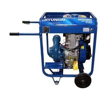 Hyundai DHYD100LE Dizel Marşlı Yüksek Basınçlı Su Motoru 4''