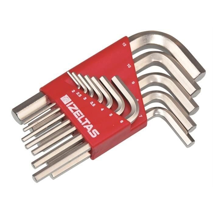 İzeltaş  Allen Anahtar Takımı 12 Parça (4900003112)