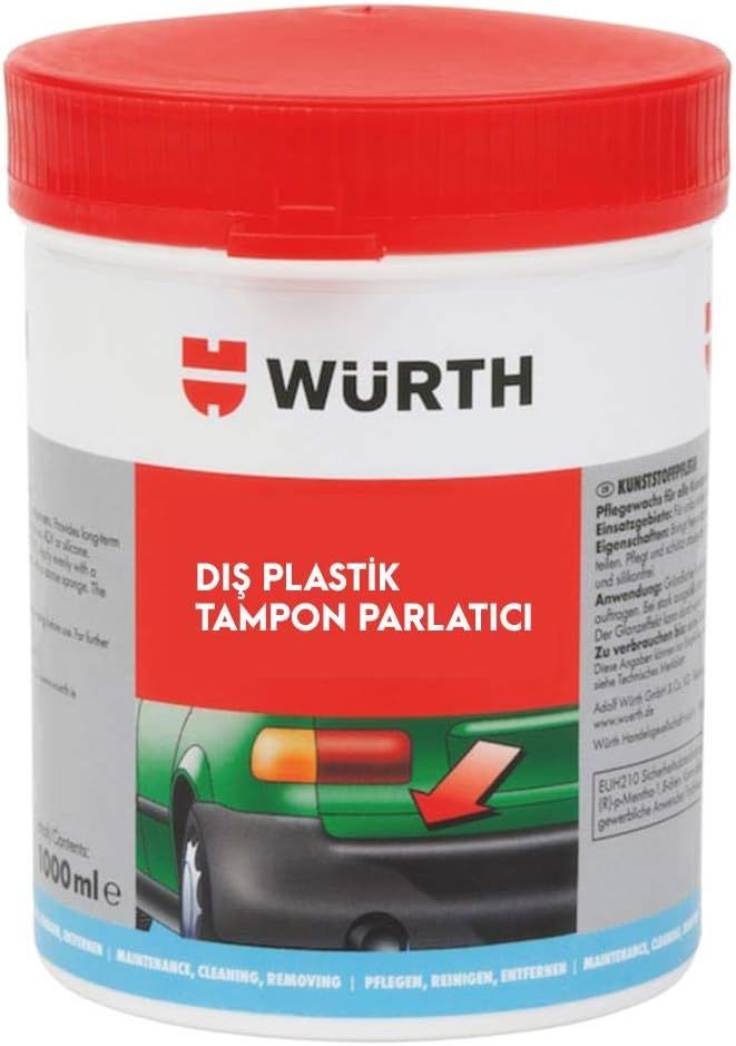 Würth Dış Plastik ve Tampon Parlatıcı 1 Lt