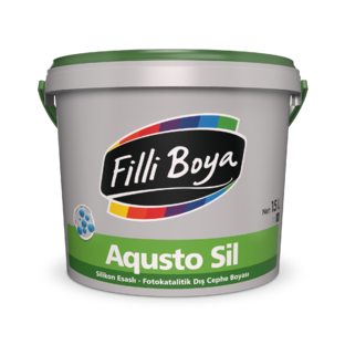 Filli Boya Aqusto Sil Silikonlu Dış Cephe Boyası 15 Lt