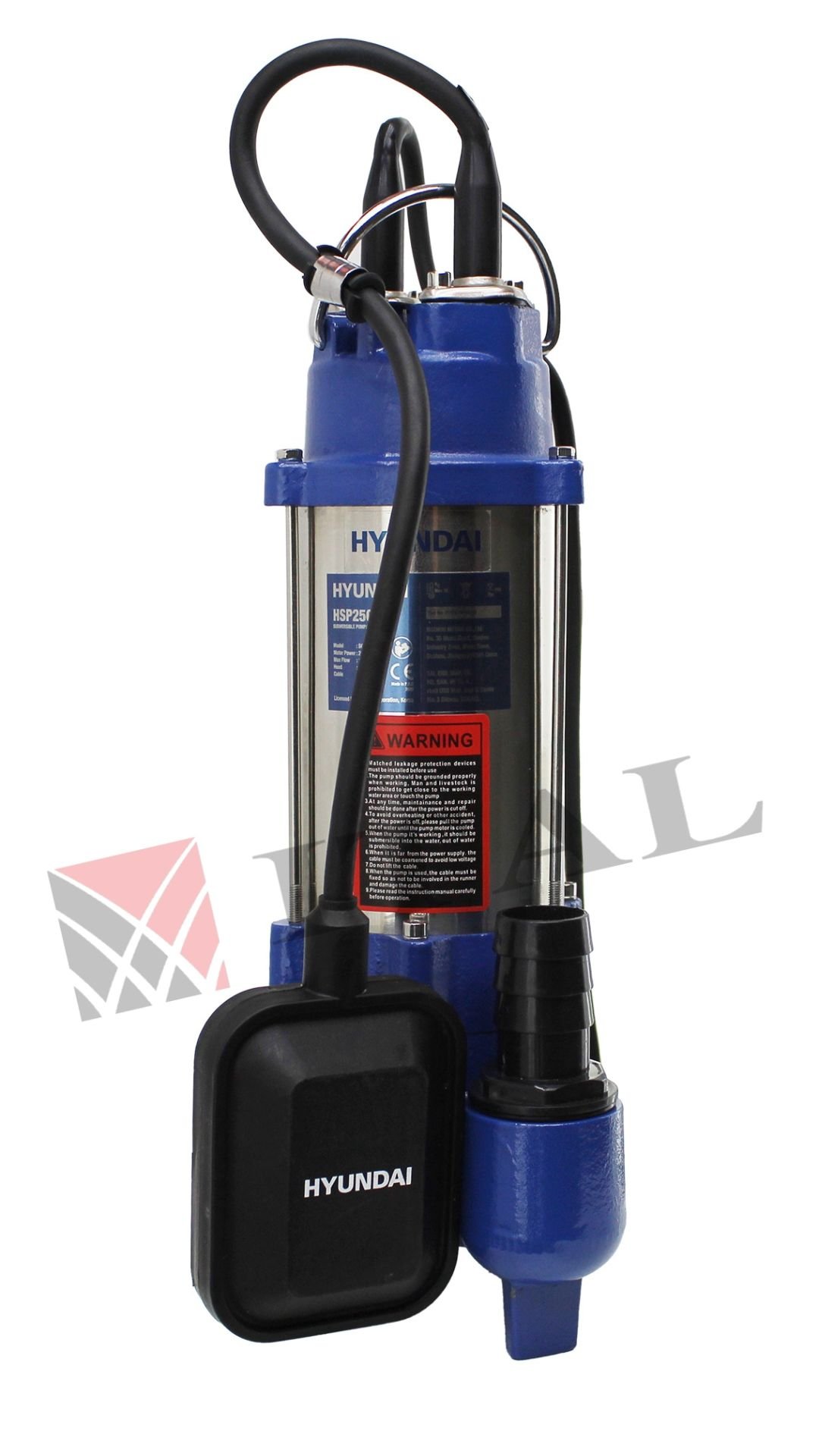 Hyundai HSP250F Dalgıç Pompa Pis Su 250W
